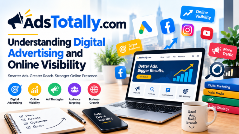 AdsTotally.com understanding digital advertising and online visibility with modern marketing tools