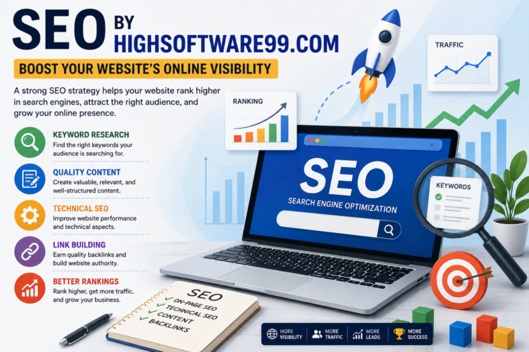 SEO by HighSoftware99.com to boost website online visibility